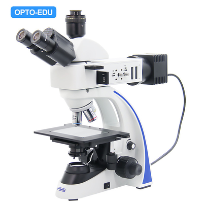OPTO EDU A13.3601 Binocular Metallurgical Microscope Transmit And Reflect Light