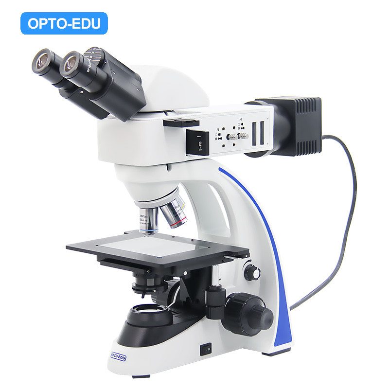 OPTO EDU A13.3601 Binocular Metallurgical Microscope Transmit And Reflect Light
