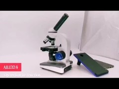 WF10x Yüksekokul öğrencisi A11 için Monocular Öğrenci Bileşik Mikroskop.1324